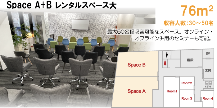 Space A+B　レンタルスペース大